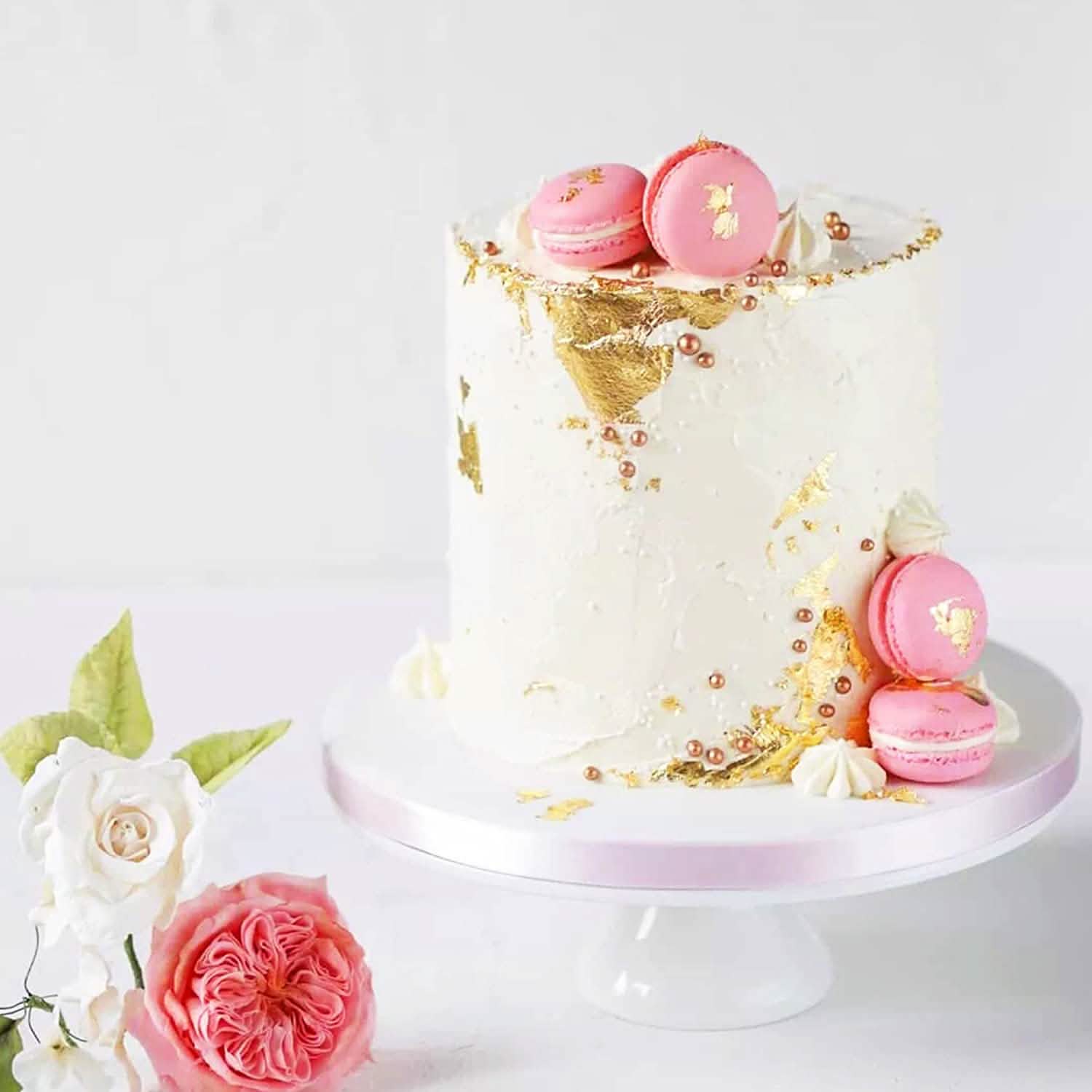 10-Piece: 4.33cm Edible Gold Leaf Sheets