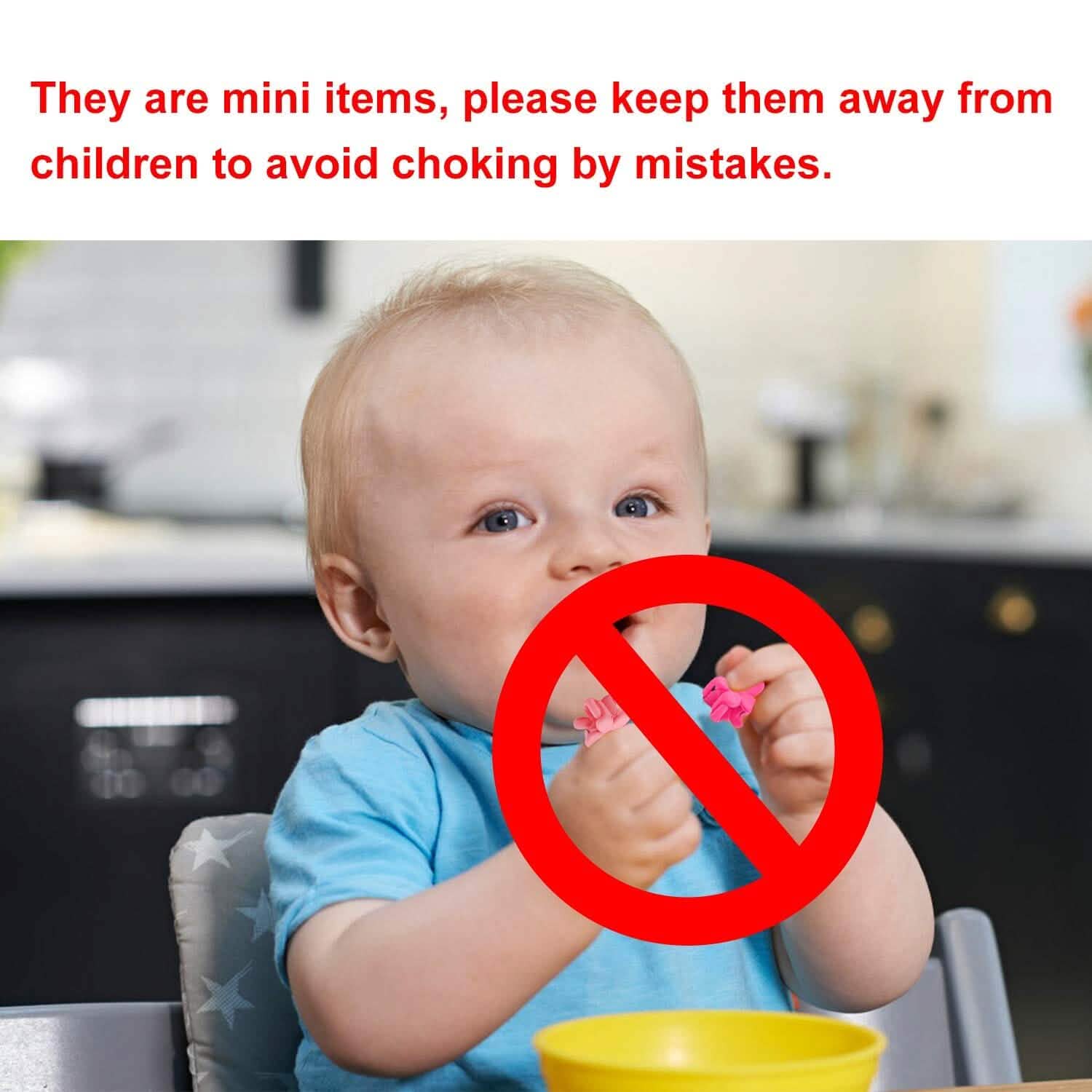 100-Pieces: Non-Slip Colorful Mini Hair Claw Clips Clamps Accessories