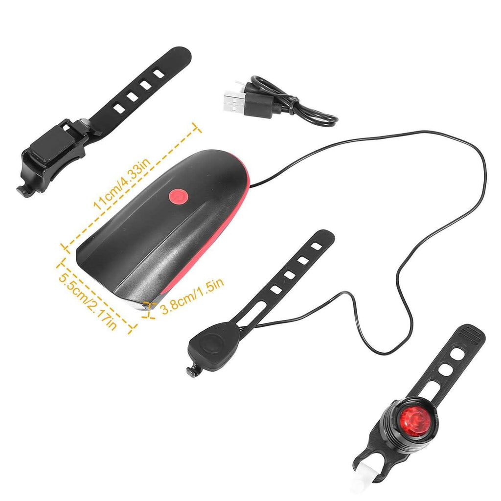 10000LM Bike Headlight USB Rechargeable