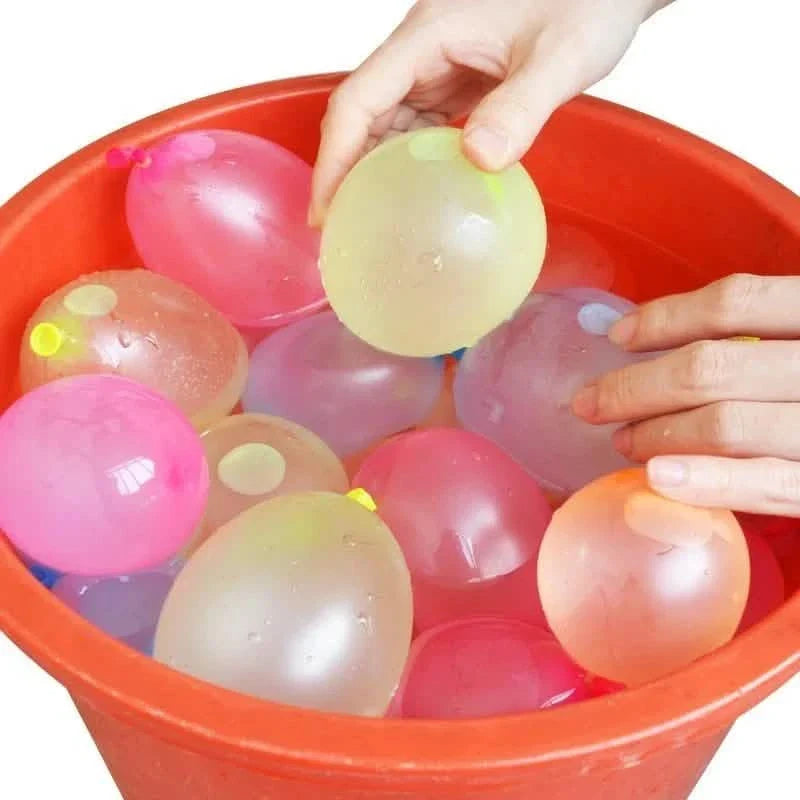 111-Pieces: Quick Filling Water Balloon Bombs