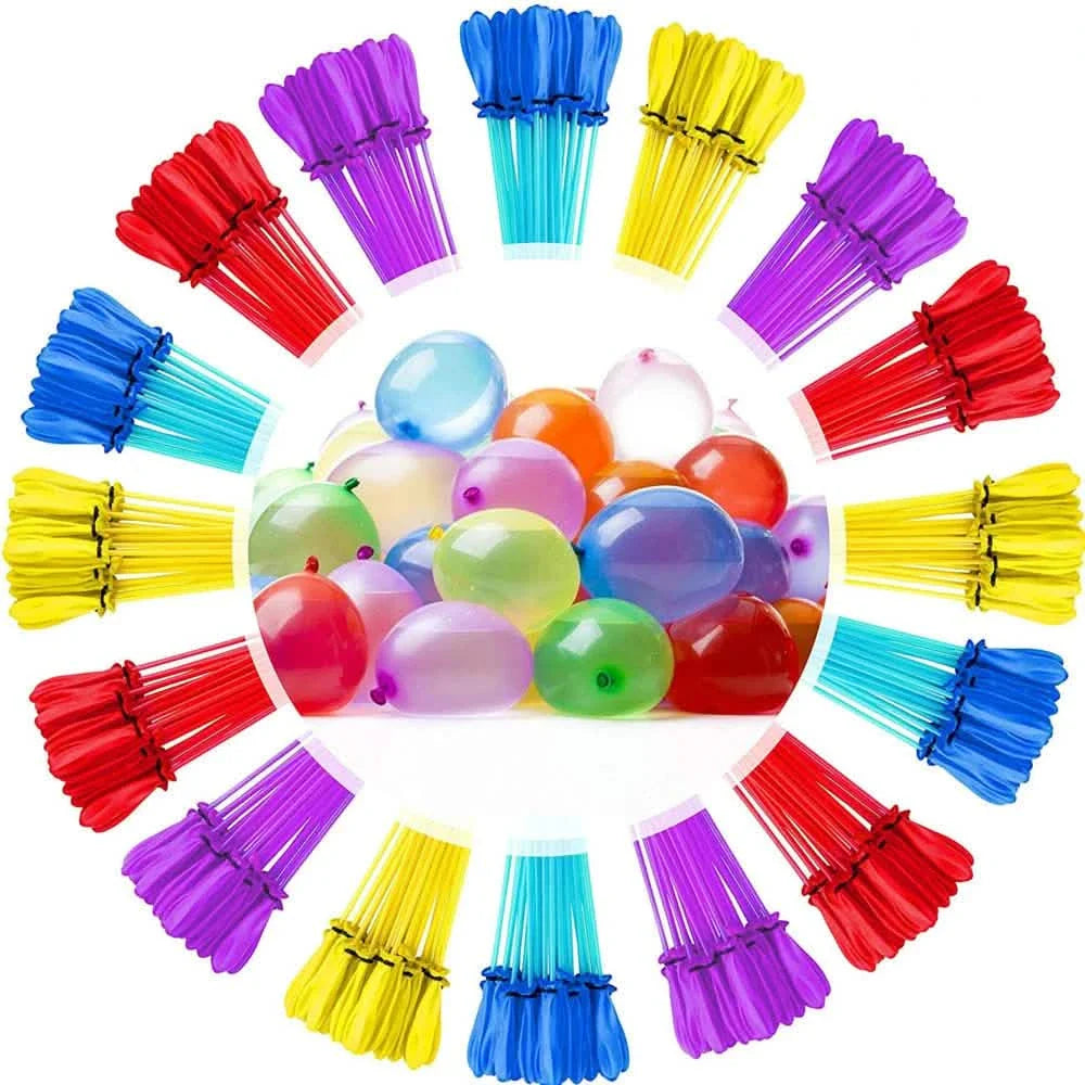 111-Pieces: Quick Filling Water Balloon Bombs